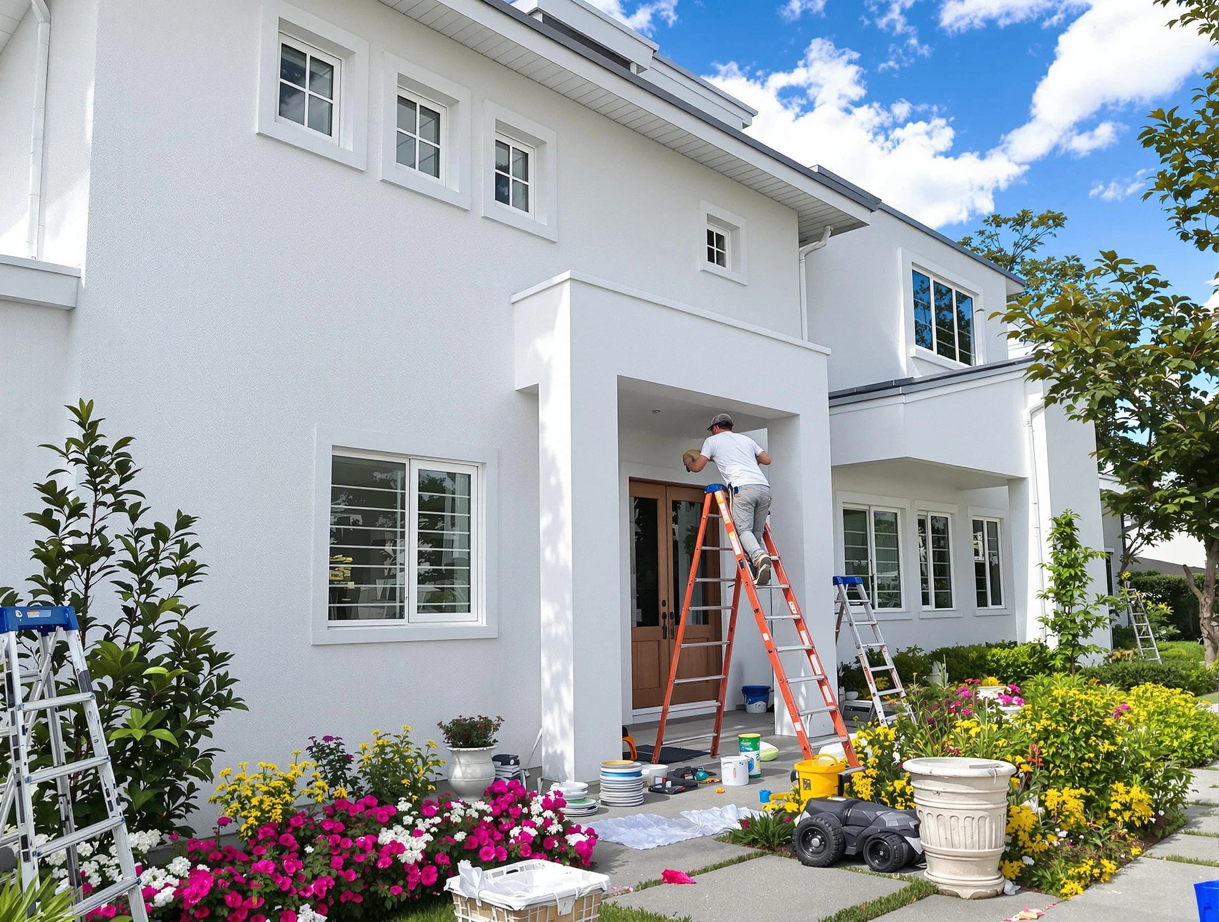 Brook Park House Painters team delivering a fresh exterior coat in Brook Park, OH