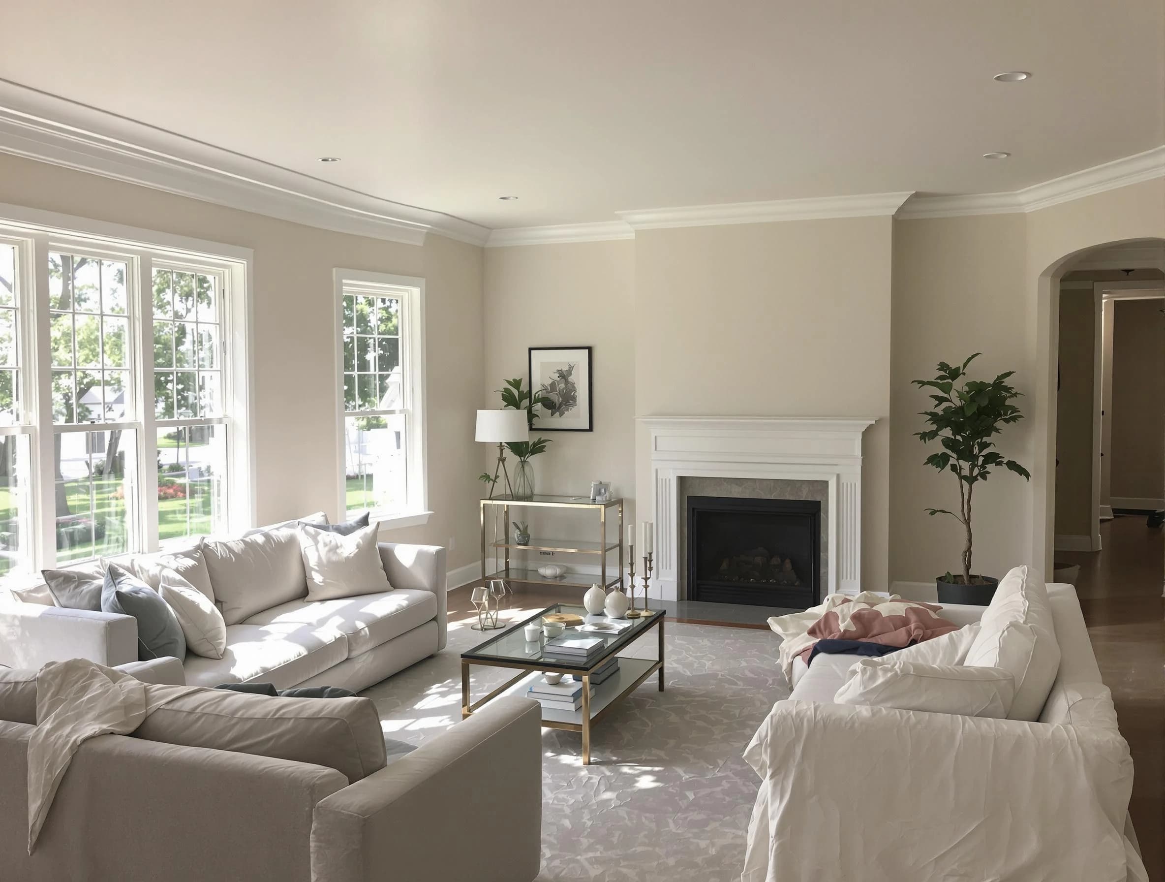 Interior painting by Brook Park House Painters experts in Brook Park, OH